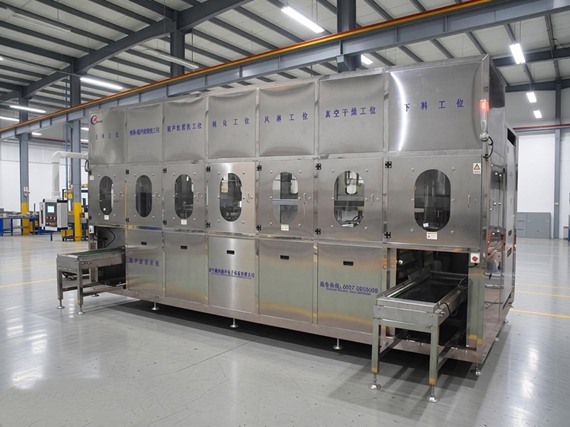 汽車零部件全自動多工位清洗烘干線